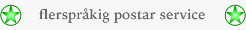 Flerspråkig postar service - TranslGallery.Staging